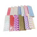 Fancy Paper Straws , Craft with Paper Straws (25 Pieces) Random. 