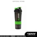 BNN Spider Protein Shaker Bottles 3 in 1 with two storage Cups and Compartment. 