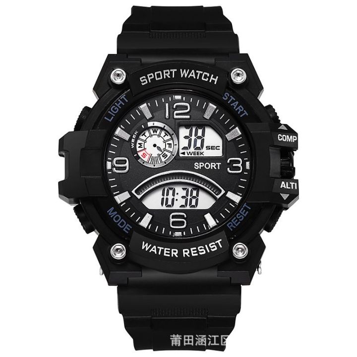 Digital Sports Watch For Men Military Men's Waterproof with LED Back light Watch for Men With Box