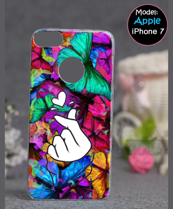 Iphone%207%20Pouch%20Cover%20-%20Heart%20Ladies%20Girl%20Love%20Soft%20Back%20Cover%20Case%20for%20Iphone%207%20-%20Image%203