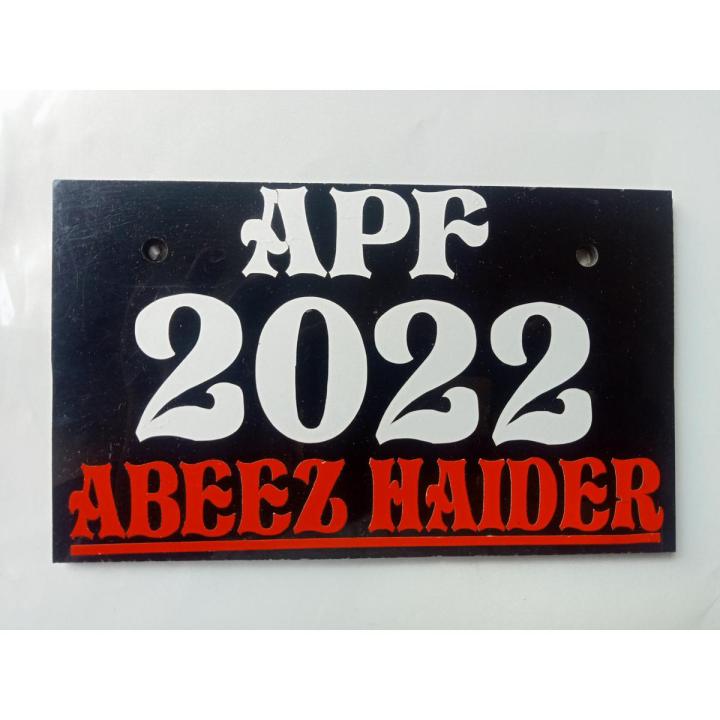 Number Plates For Bike