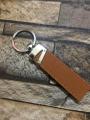 Honda Printed Leather Keychain. 