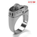 Lighter Ring for Men Women Vintage Punk Jewelry Gold/Silver Color Hip Hop Rings Jessica. 