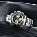 PAGANI Design New Casual Quartz Watch VK63 Movement Stainless Steel Water Resistant 100m Chronograph Men's. 
