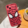 Hontinga for Realme C67 4G Back Cover Spider-Man Pattern Ladder Soft Camera Protection Rubber Phone Case. 