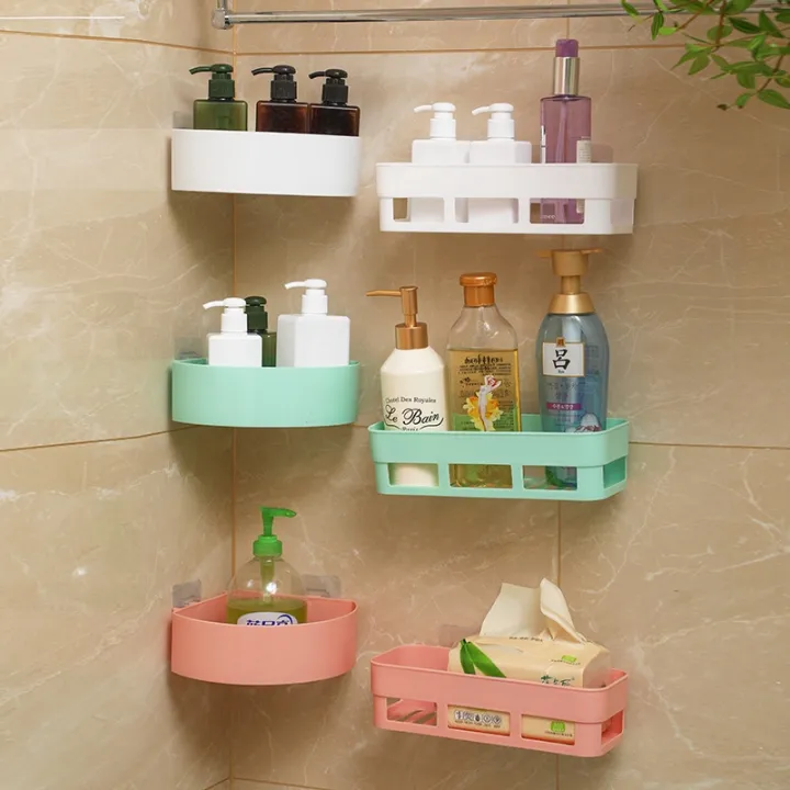 1%20Set%20Of%202%20Shape%20Rack%20Plastic%20Wall-mounted%20Bathroom%20Storage%20Rack%20Shelf%20Organizer%20Shelves%20for%20Wall%20-%20Image%204