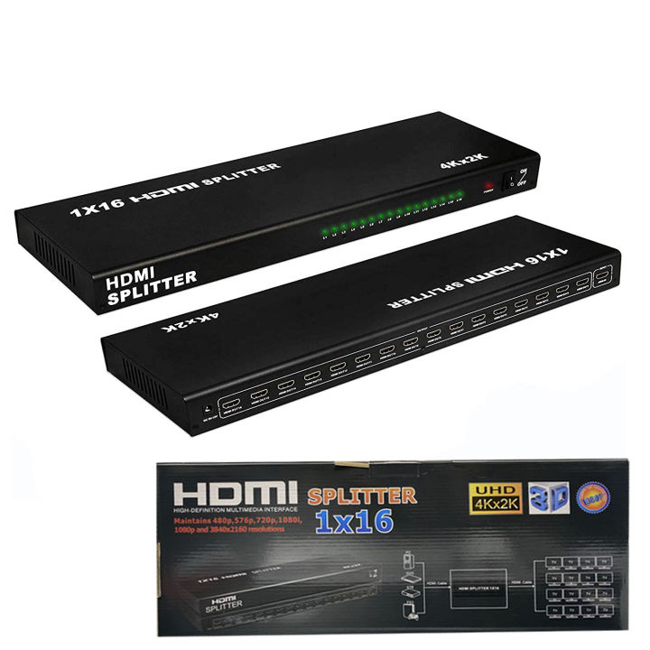 HDMI Splitter 16 Port 2k 4k Switch