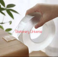 Double sided Nano Tape 24mm x 5m Length super adhesive and silicone double sided water proof transparent nano tape with multiple uses best quality. 