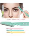 Original High Quality Tinkle Pack of 3 Tinkle Eyebrow Razor, Facial Hair Remover Eyebrow Trimmer, Sharp Mini Makeup Shapper. 