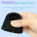 Smart Watch Stand Flexible Silicone Smartwatch Charging Stand for Iwatch Portable Twistable Holder Convenient Charging Stand for Smart Watches. 