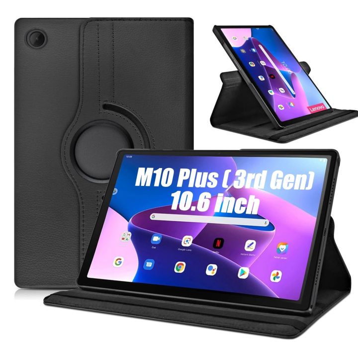 Lenovo M10 PLUS 3rd Generation 10.6" TB125FU / TB128FU, 360 Degree Rotation Book Case
