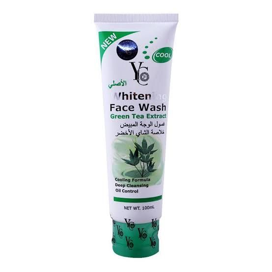 YC Whitening Face Wash with Green Tea Extract 100ml