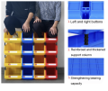 4pc Plastic Bin box Storage System Small Container. 