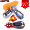Best Electronic Digital Counter - Stylish Digital tasbeeh Counter - Number small Portable Nerve Relief Countertop Plastic Pray hand tally Count Multi design for Prayer Islamic Muslim remembering tool - LCD Digits Finger tasbih. 