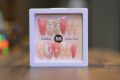 Glamorous 5D Artificial 12 pcs Fancy nails For Girls, Pearl and Sequined nail tips, Decorative and High-end artificial nails, Self Adhesive/ Stick On and easy to use, Reusable more then 10 times In Amazing and Dynamic Shades.. 