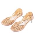 Bridal Fancy Shoes / Khussa & Kohlapuri / Handcrafted Women Slipper Khussa style / Zari Khussa For Women / / Trendy Khussa For Girls .. 