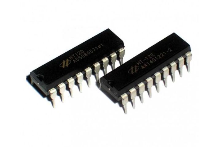 RF Encoder/Decoder IC HT12E / HT12D 18 Pin Dip