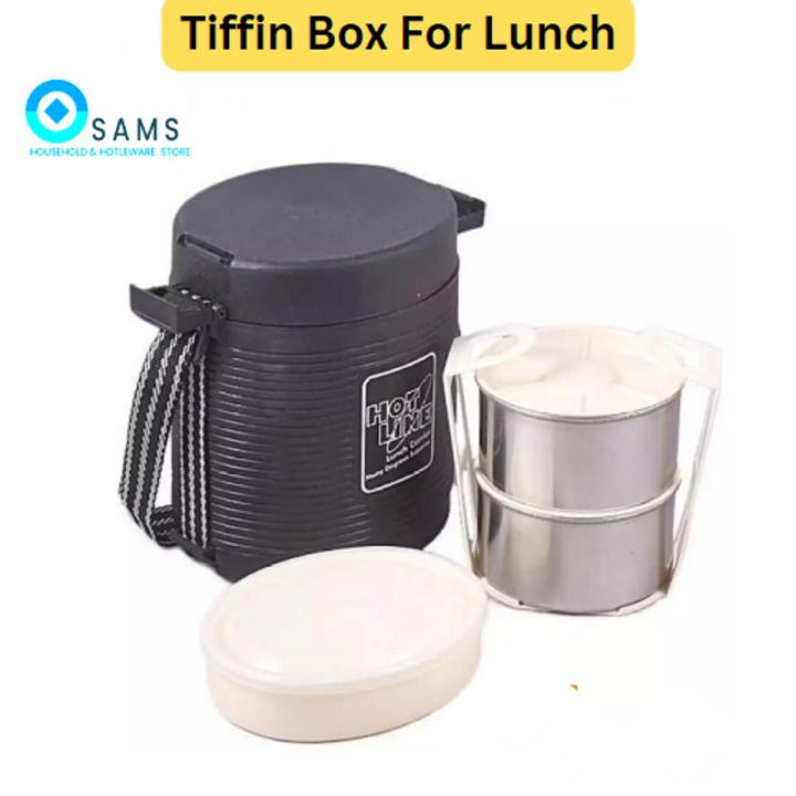 Tiffin Box For Lunch- Lunch Box For Office- Hotline Tiffin