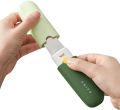 2 in 1 Paring Knives Stainless Steel Blade,Slicing & Planing Tool for Fruit, Potato, Carrot, Zucchini, Cucumber, Lemon Liangyan. 