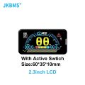 JKBMS Smart BMS Jikong LCD Display 2.5 Inch Lithium Battery Accessories Intelligent Battery Level Indicator Monitor. 