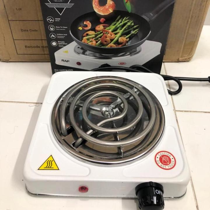 Electric Stove Single Burner Hot Plate Stove For Kitchen Electric Chula Easy to Clean Stainless Steel 1000w