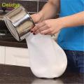 Silicon Reusable Bag for Dough Kneading / Flour Mixing Baking Tools / Versatile Dough Mixer for Bread, Pizza, and Tortilla / Flour Mixing Bag for Preservation. 