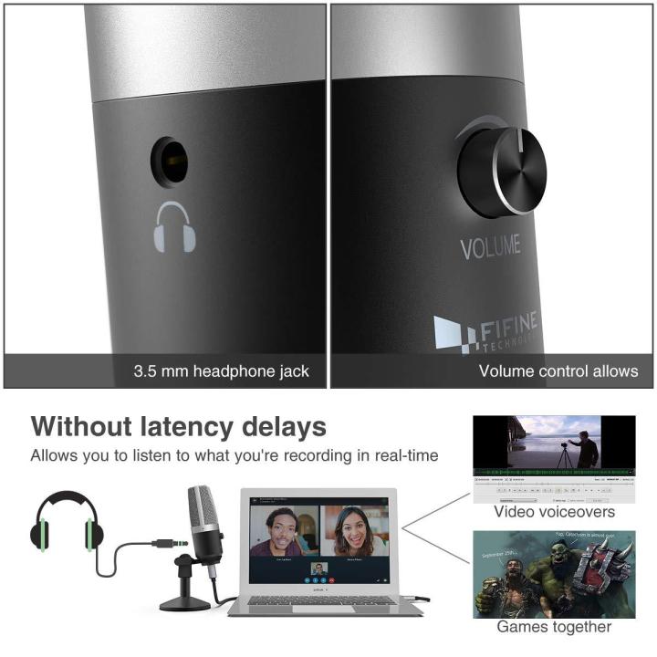 Fifine%20-%20Studio%20Recording%20Music%20Singing%20Computer%20Gaming%20USB%20Microphone%20-%20(K670)%20-%20Image%205