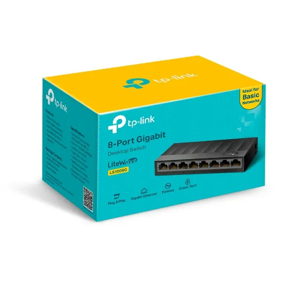 TP-Link%20Network%20Gigabit%20Desktop%20Switch%20LS1008G%208-Port%2010/100/1000Mbps%20-%2018%20Months%20Brand%20Warranty%20-%20Image%203