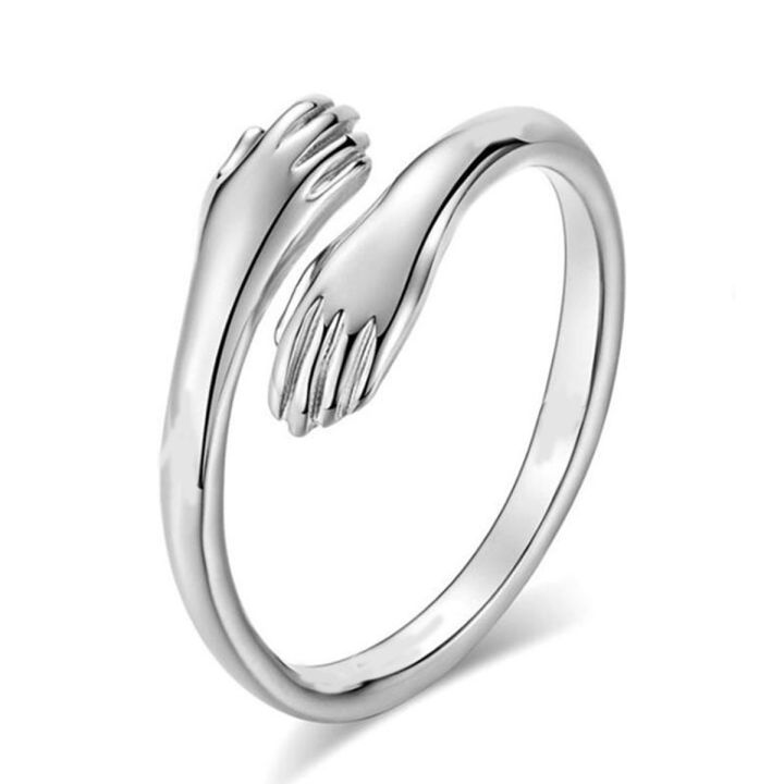 Hug Ring Hand Shape Love Hug Ring