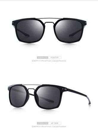 MERRYS%20DESIGN%20Men%20Classic%20Square%20Polarized%20Sunglasses%20Lighter%20Frame%20100%25%20UV%20Protection%20-%20Image%202