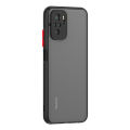 For Xiaomi Redmi Note 10 4G 2021 - High Quality Matte PC Back Soft TPU Frame Shockproof Color Button with Camera Protection Lens Protection Camera Protective Back Cover Case For Xiaomi Redmi Note 10 4G 2021. 