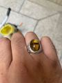 Ring For Men Orignal Tiger Eye Stone. 