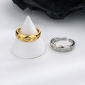 Engagement Ring Electroplating Creative Moon Stars Promise Ring. 