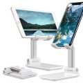 Folding desktop phone stand, Flexiable , Adjustable , tablet mobile phone ,Home Office use. 