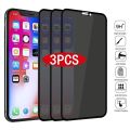 1-3Pcs Best Full Privacy Tempered Glass for IPhone12 14 7 8 X XS Max XR on IPhone 11 Pro Anti Spy Screen Protector 12 13 Pro Max. 