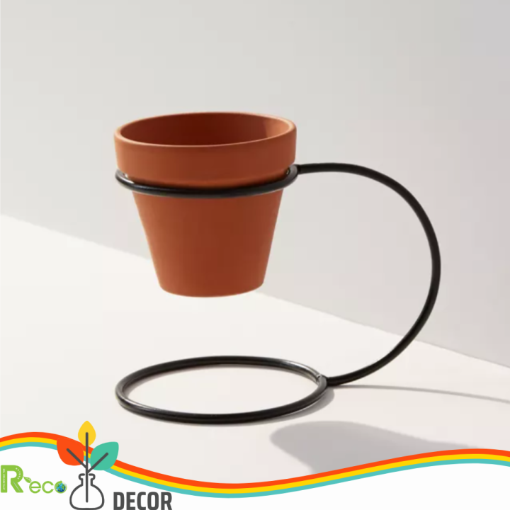 Iron Plant Stand | Creative Pot Stand for Plants | Modern Planter for Home Garden & Decor