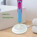 For Braun Oral B Toothbrush Replacement Charger  Supply Inductive Charging Holder Model 3757 USB Cable White. 
