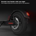Electric Scooter Kite Scooter Rear Mudguard with Rear Light for Upgraded M365 Pro Pro 2 1S. 
