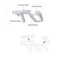 2PCS Zapper Game Holder Replacement Parts Wii Zapper Gaming Accessories for Nintendo Wii Remote Right Left Controller. 