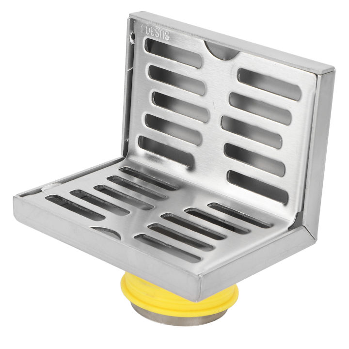Corner Floor Drain L Shape Stainless Steel Wear Resistant Corrosion ST