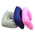 Portable U-Shape Inflatable Travel Pillow U Shape Car Head Rest Air Cushion For Travel Office Nap Head Rest Air Cushion Neck Pillow,Neck Pillow For Airplane Travel. 
