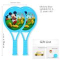 Plastic Racket Pair With 2 Balls Super Bouncy Racket For Boys And Girls- Racket Game Balls. 
