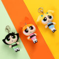 New 12cm Powerpuff Girl Pluh Toy Cute tuffed Cartoon Anime Character Pluh Doll For Birthday Gift. 