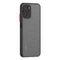 For Xiaomi Redmi Note 10 4G 2021 - High Quality Matte PC Back Soft TPU Frame Shockproof Color Button with Camera Protection Lens Protection Camera Protective Back Cover Case For Xiaomi Redmi Note 10 4G 2021. 