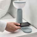 IKEA LED Lamp with Wireless Charger. 