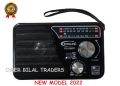 Portable 3 Bands (FM/AM/SW) Rechargeable Radio with USB/TF Music player. 
