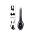China Hut P47 - Foldable Wireless Headphones - Black. 