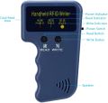Handheld 125KHz RFID Copier Duplicator RFID Card Reader Writer + 6pcs Writable EM Card Cloner Programmer Rewritable EM4305/T5577 Keyfobs. 