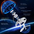 Flying Ball Toys, Upgraded Rechargeable Hand Controlled Spinner 360°Rotating Built-in LED Mini Orb Drone Flying Boomerang Balls Gifts Choice for Boys Kids Adults Indoor Outdoor. 