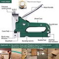 Openness - 3 in 1 Heavy Duty Manual Staple Gun for Upholstery, Fixing, Material, Decoration, Carpentry, Furniture. 